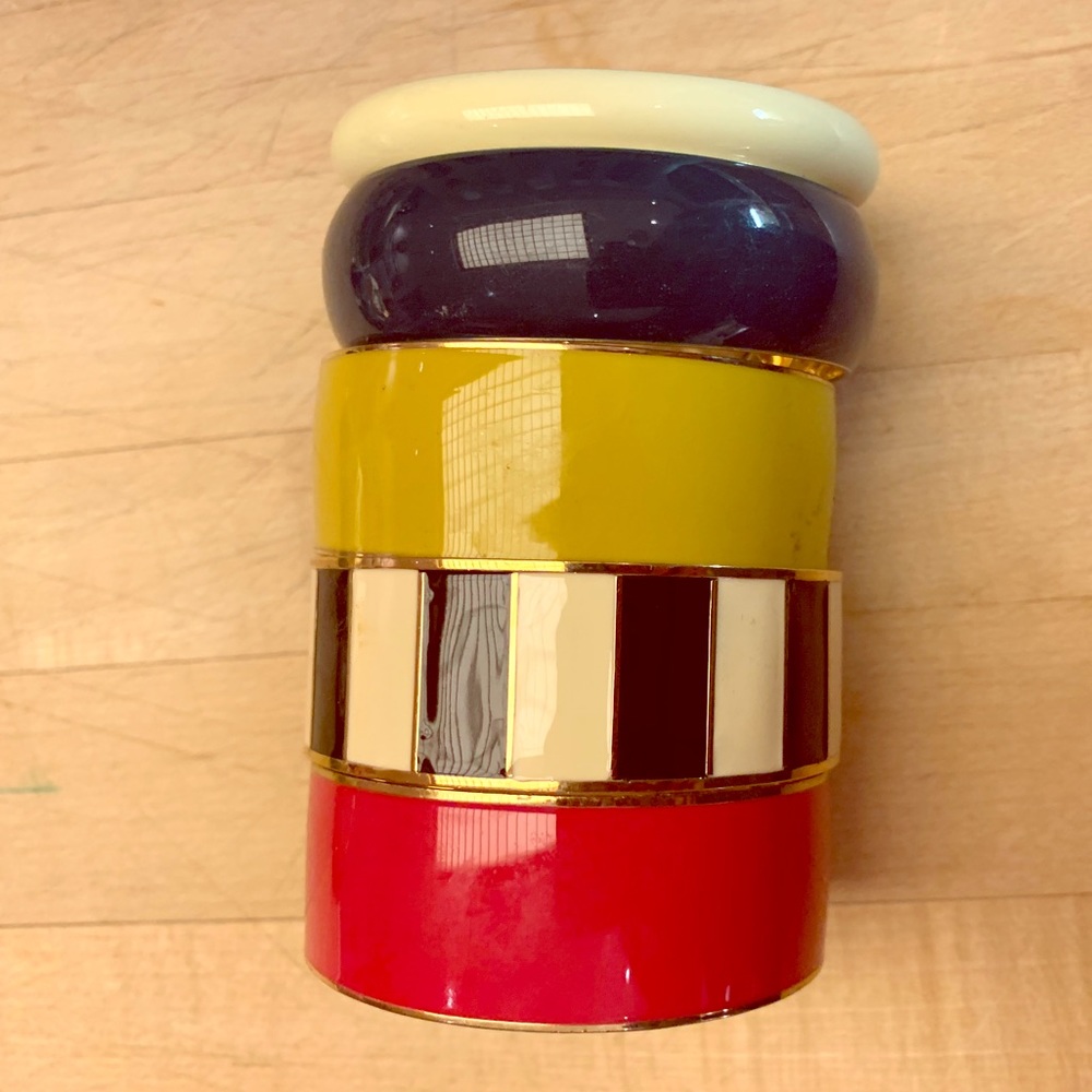5 J Crew bangles